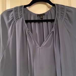Ann Taylor Tie Neck Sleeve Blouse